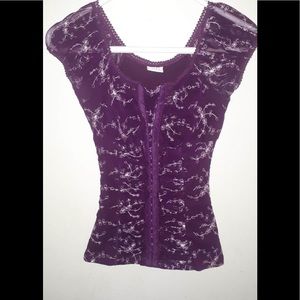 SuzyShier Lace Top